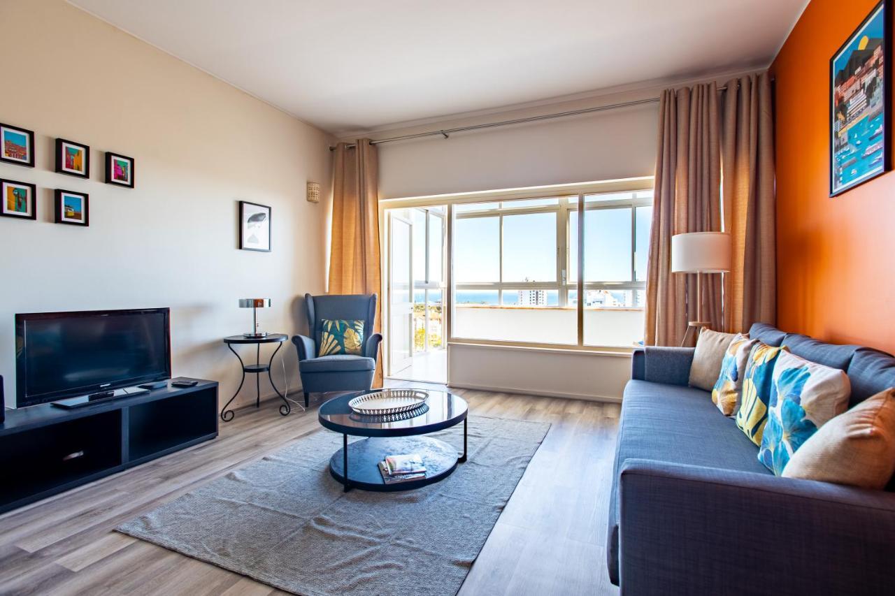 Amazing Sea View Apt With Pool Cascais - Atjoanas Dış mekan fotoğraf