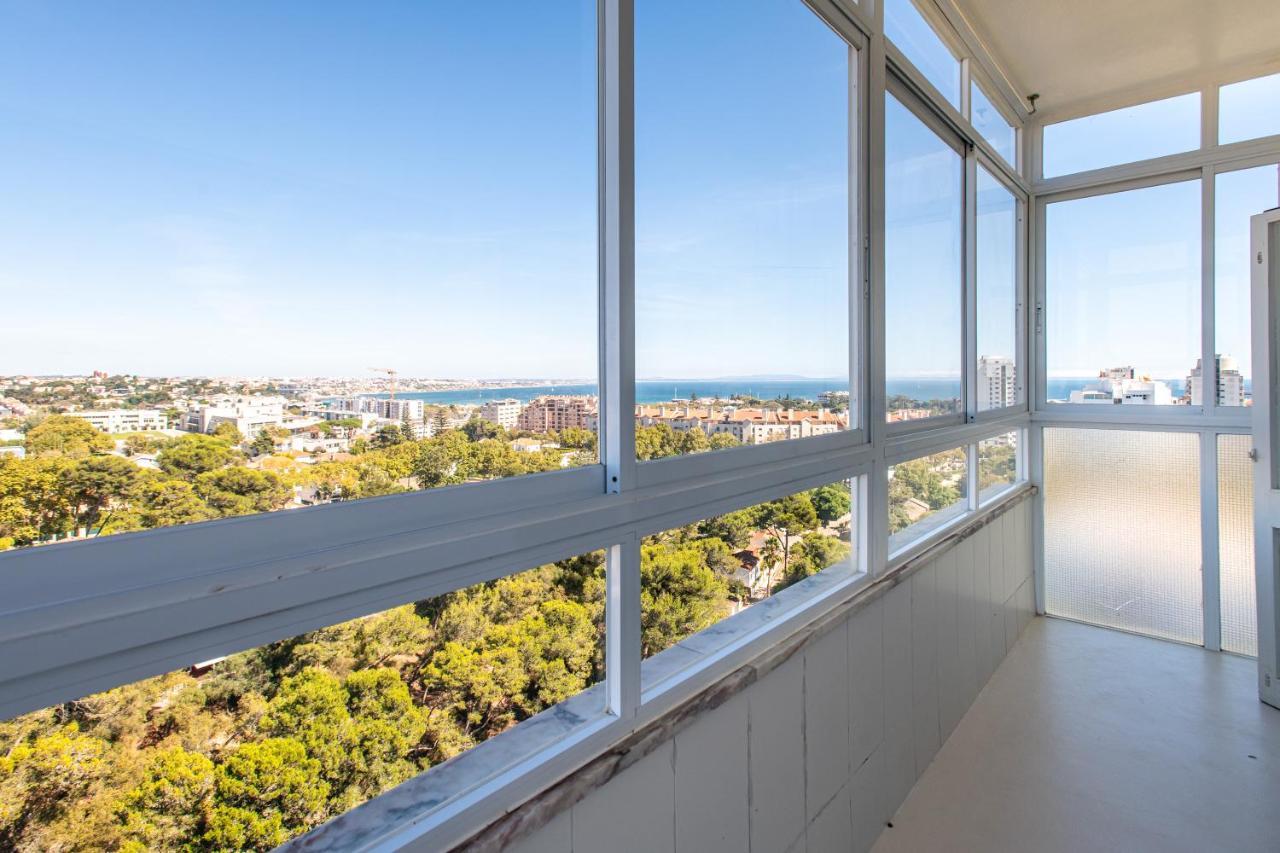 Amazing Sea View Apt With Pool Cascais - Atjoanas Dış mekan fotoğraf