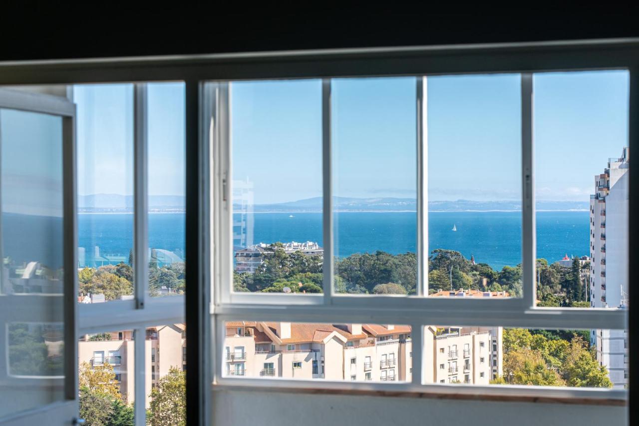 Amazing Sea View Apt With Pool Cascais - Atjoanas Dış mekan fotoğraf
