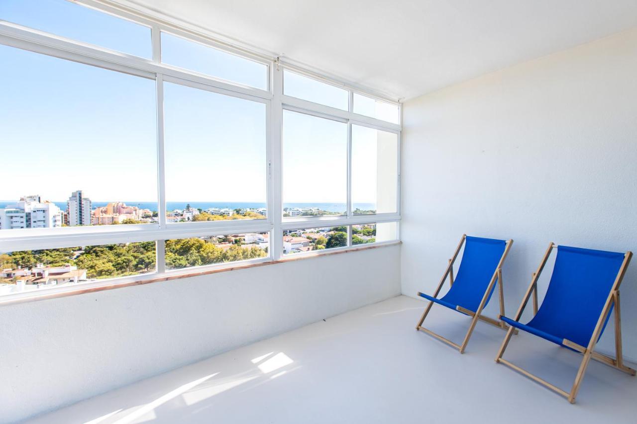 Amazing Sea View Apt With Pool Cascais - Atjoanas Dış mekan fotoğraf