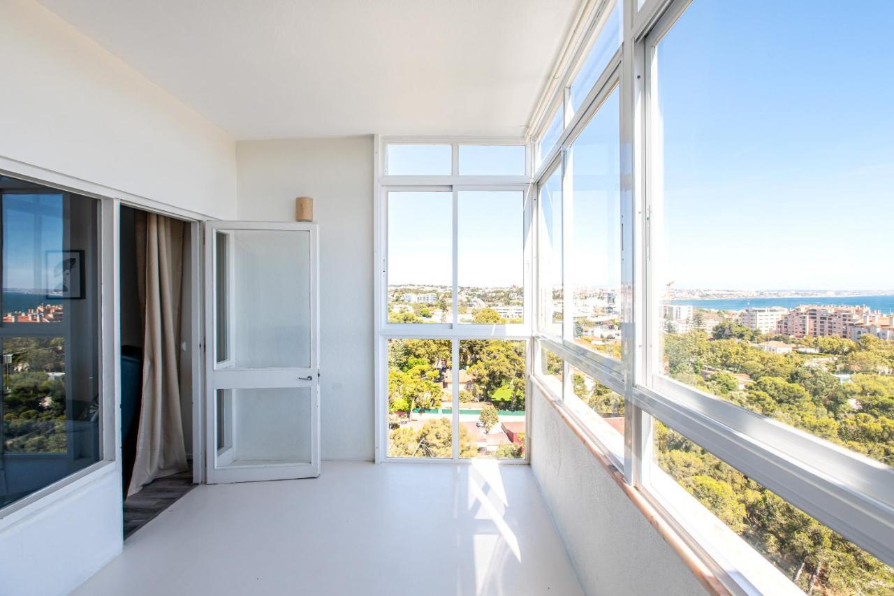 Amazing Sea View Apt With Pool Cascais - Atjoanas Dış mekan fotoğraf