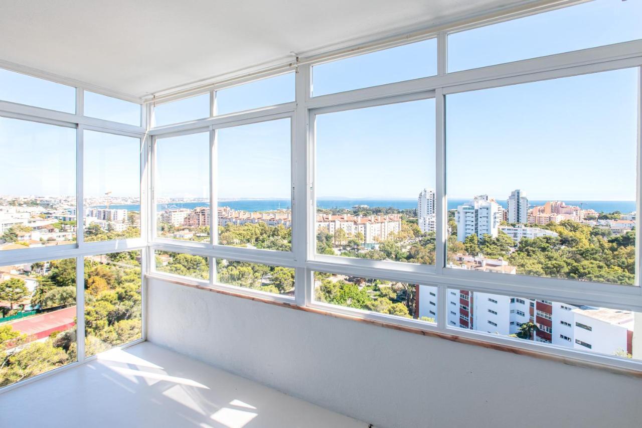 Amazing Sea View Apt With Pool Cascais - Atjoanas Dış mekan fotoğraf
