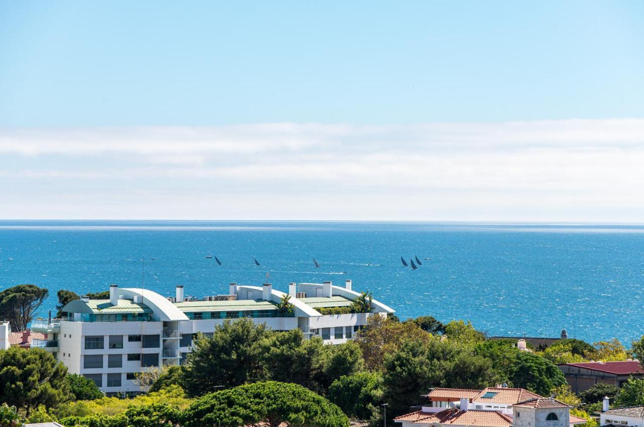 Amazing Sea View Apt With Pool Cascais - Atjoanas Dış mekan fotoğraf