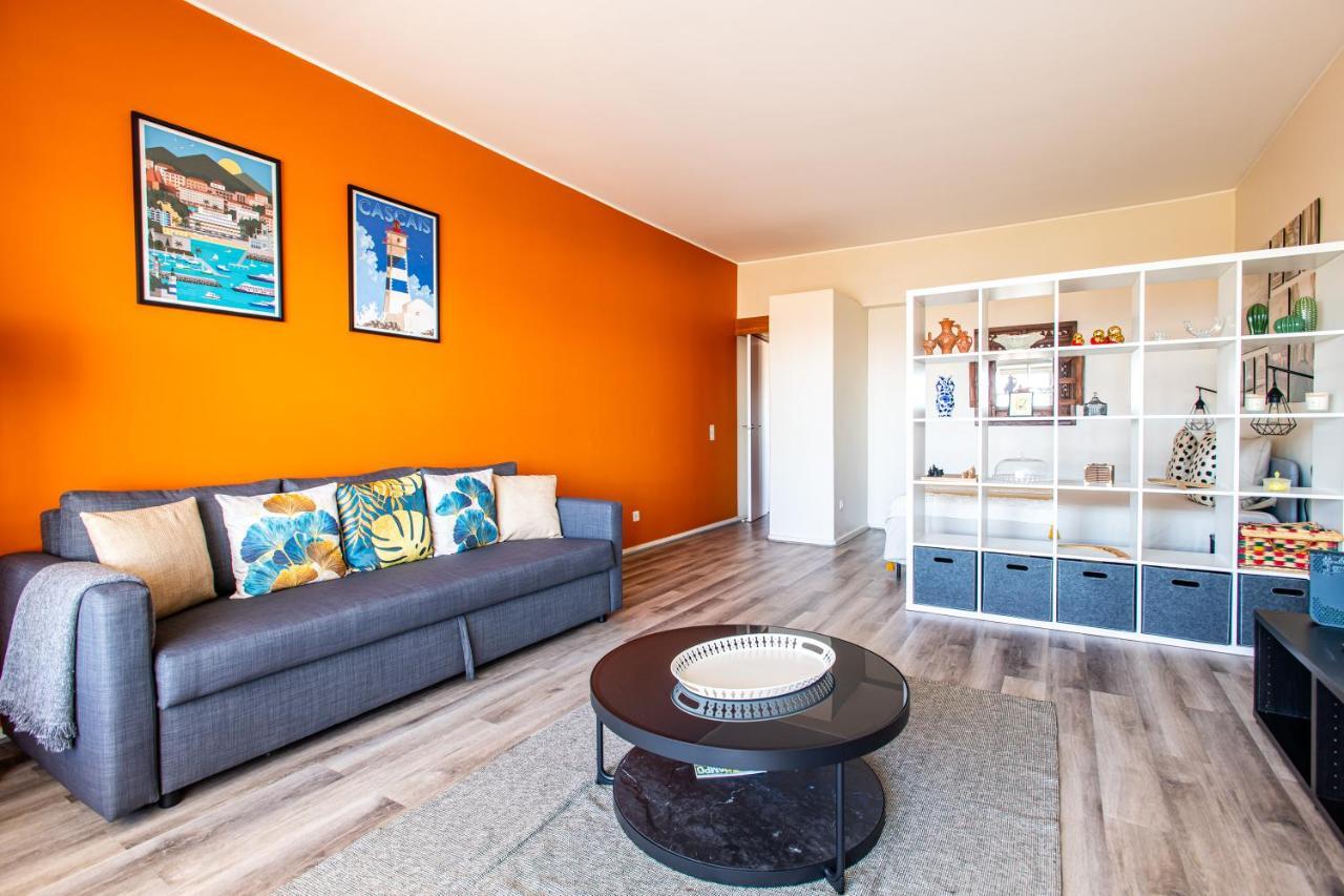 Amazing Sea View Apt With Pool Cascais - Atjoanas Dış mekan fotoğraf