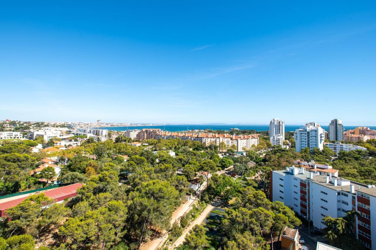 Amazing Sea View Apt With Pool Cascais - Atjoanas Dış mekan fotoğraf